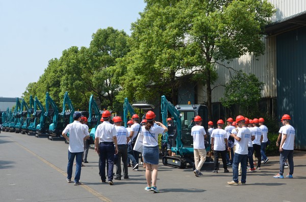 500多名挖掘机用户实地考察，为江南网页版智能点赞！