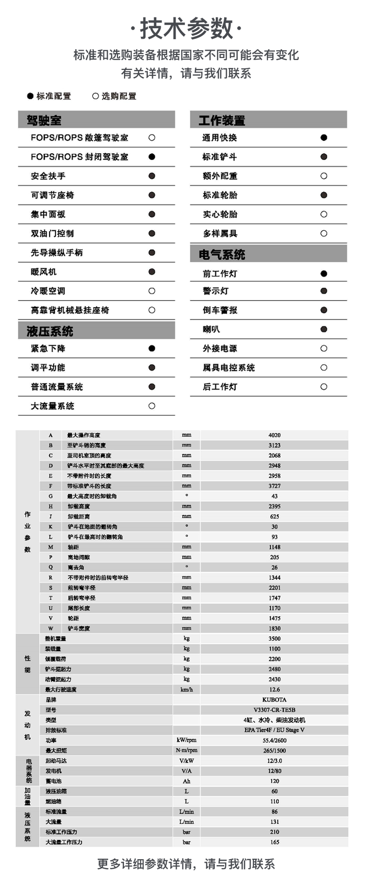 SWL3220 轮式滑移装载机