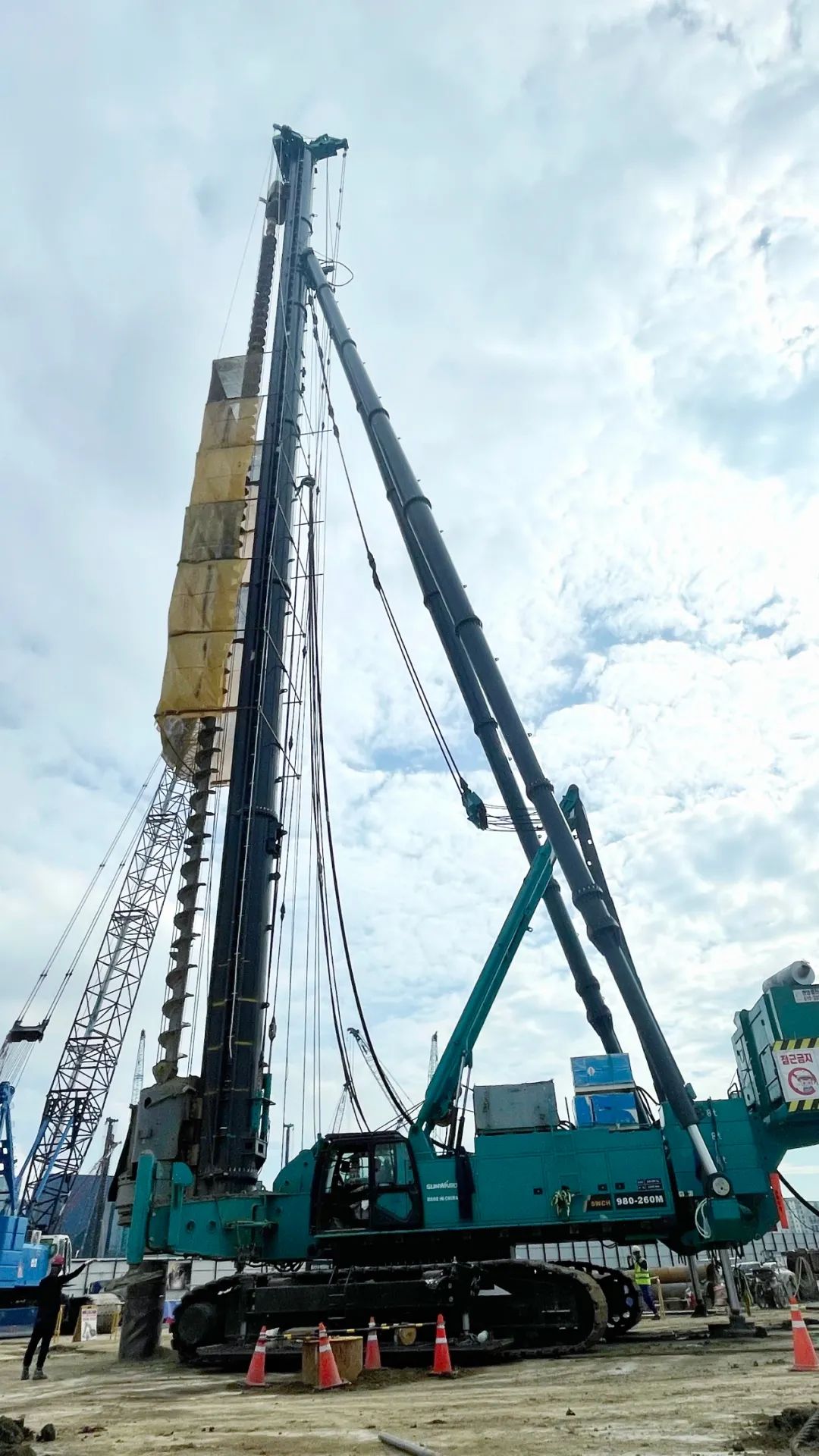 “全球最高桩架”崭露头角！江南网页版智能实力助建韩国首尔麻古MICE综合园区