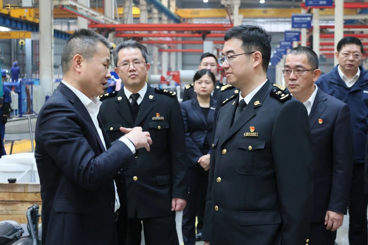 长沙海关党委书记、关长沈大为调研江南网页版智能